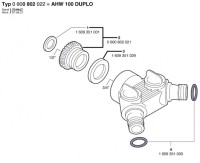 Bosch 0 600 800 022 AHW 100 DUPLO Tap Connection Piece Spare Parts